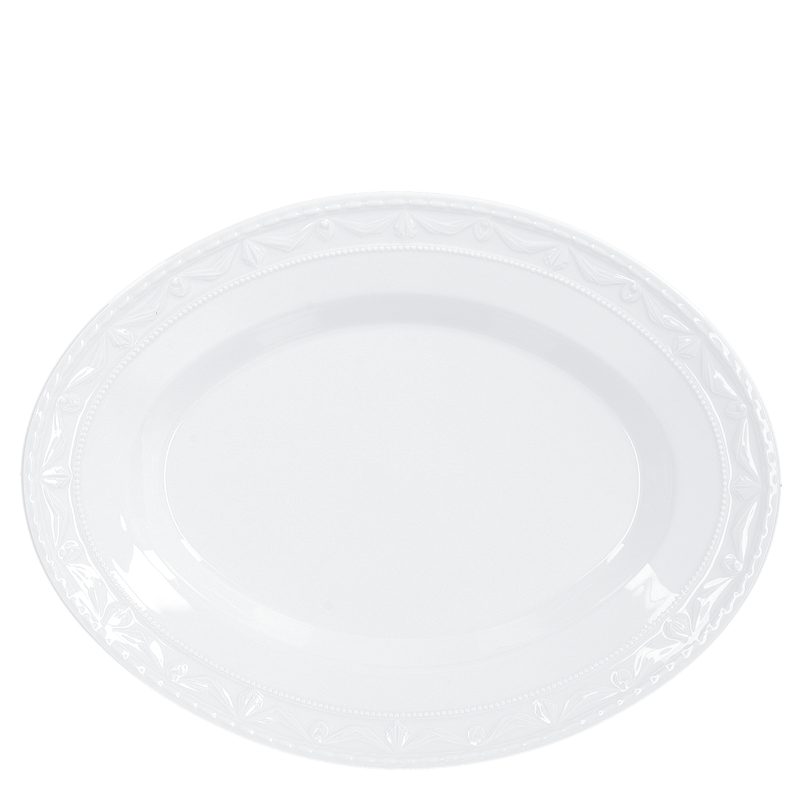 KURLAND platter oval, large - KPM-BERLIN