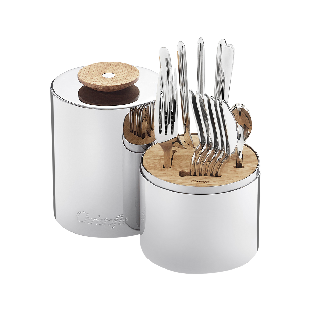 Couverts de table ESSENTIEL en coffret de 24 pièces CHRISTOFLE