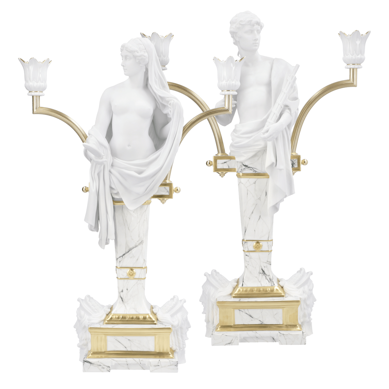 Leuchter VON LATT-Set