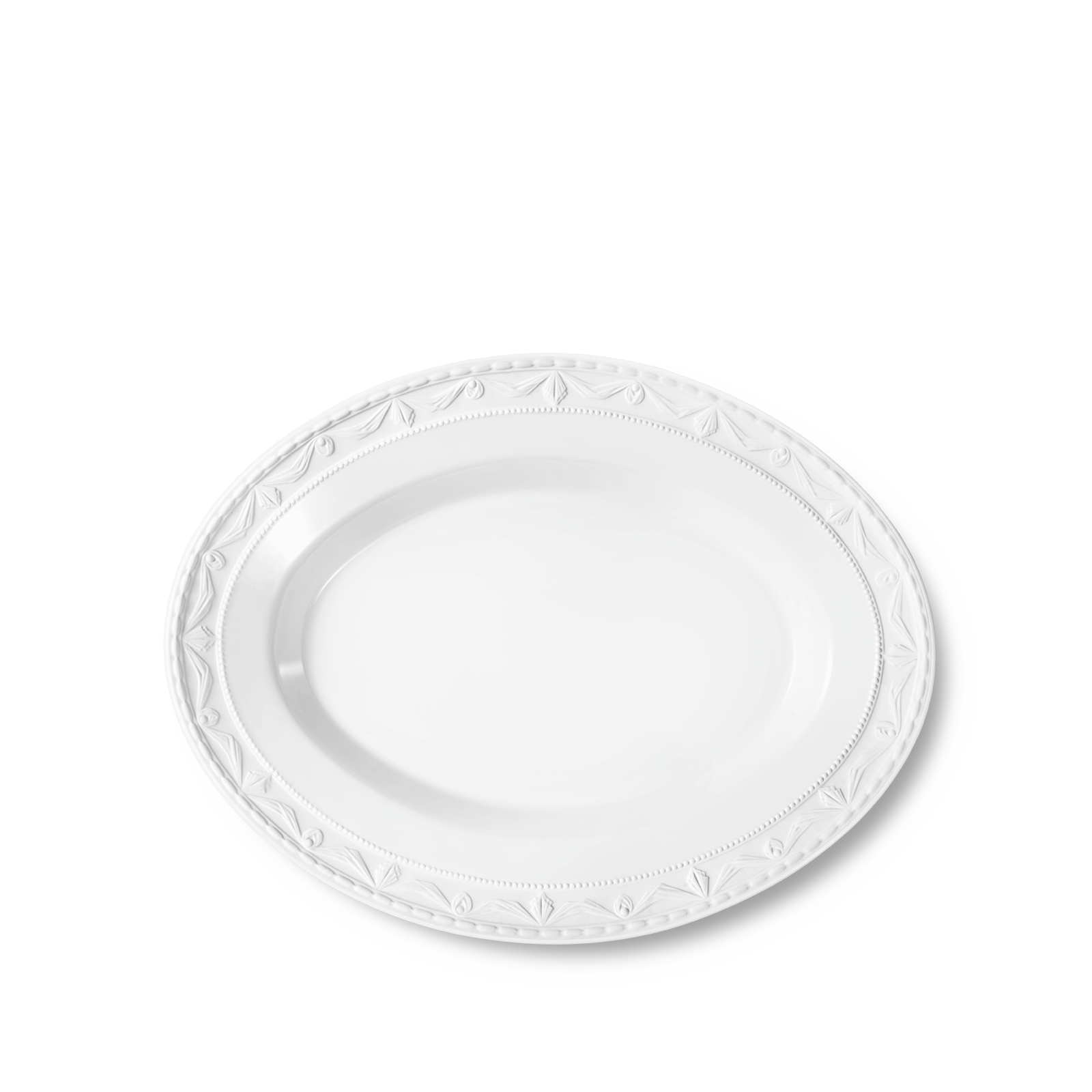 BLANC NOUVEAU platter oval, small