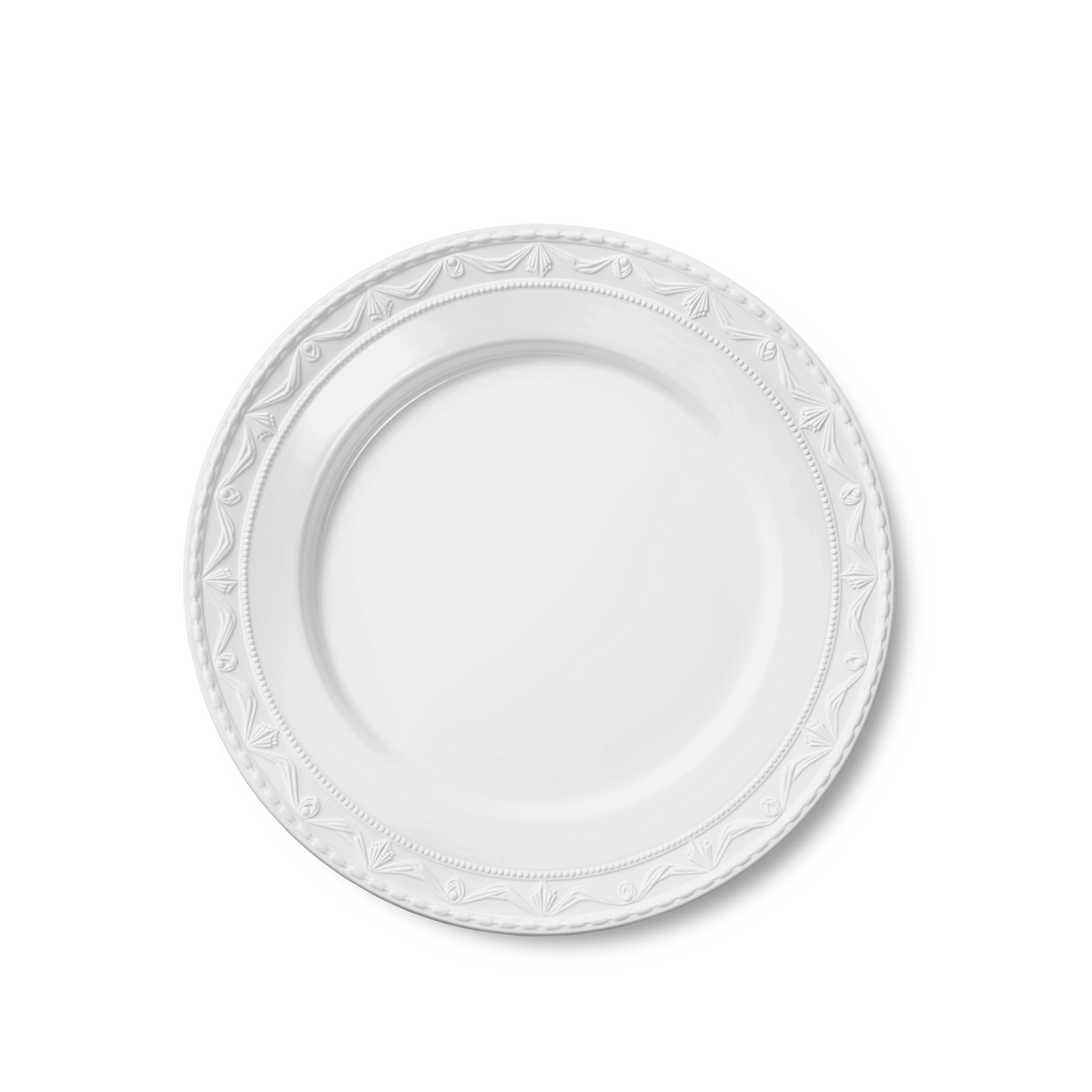 BLANC NOUVEAU Assiettes plates, grand format