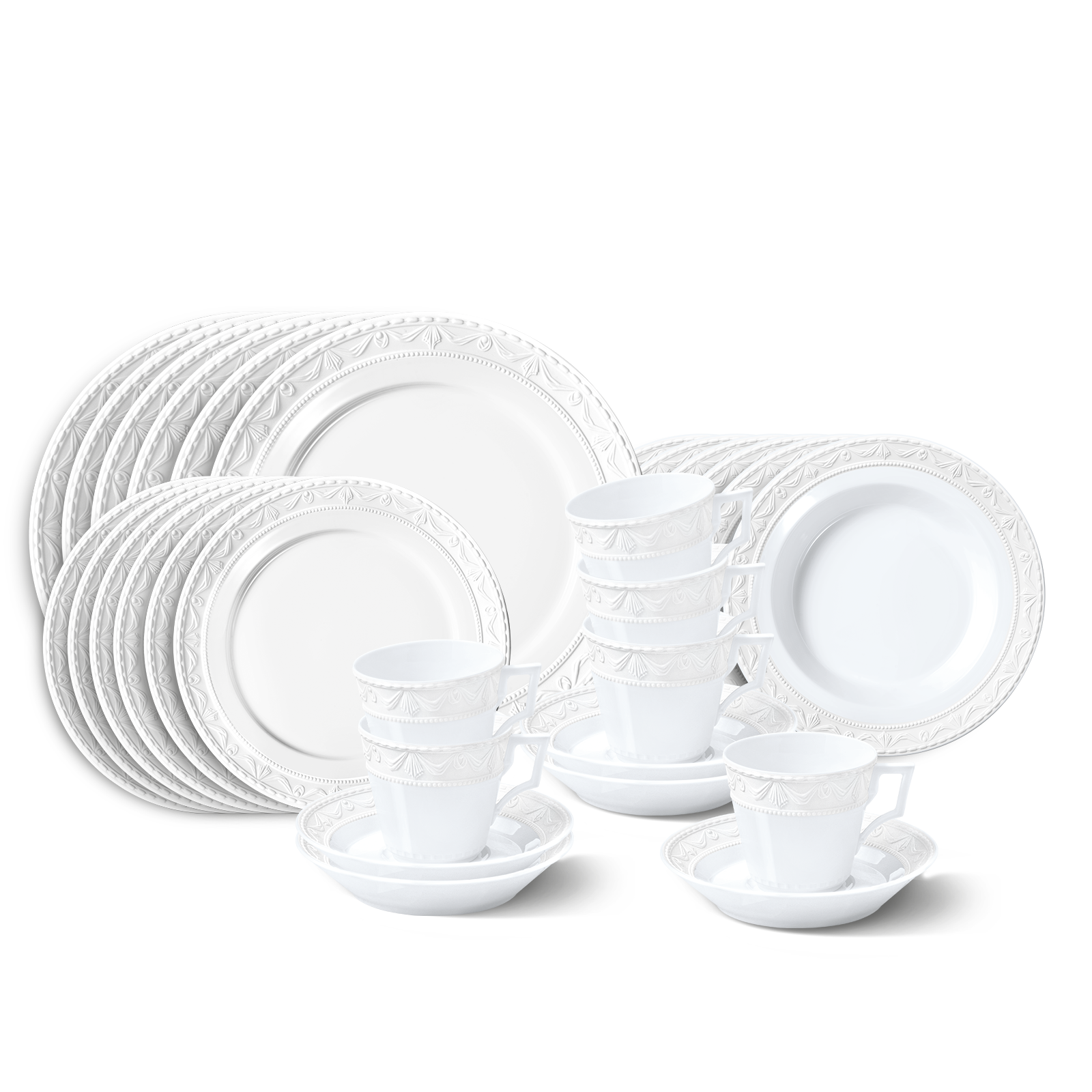 BLANC NOUVEAU Dinner set 30pcs.