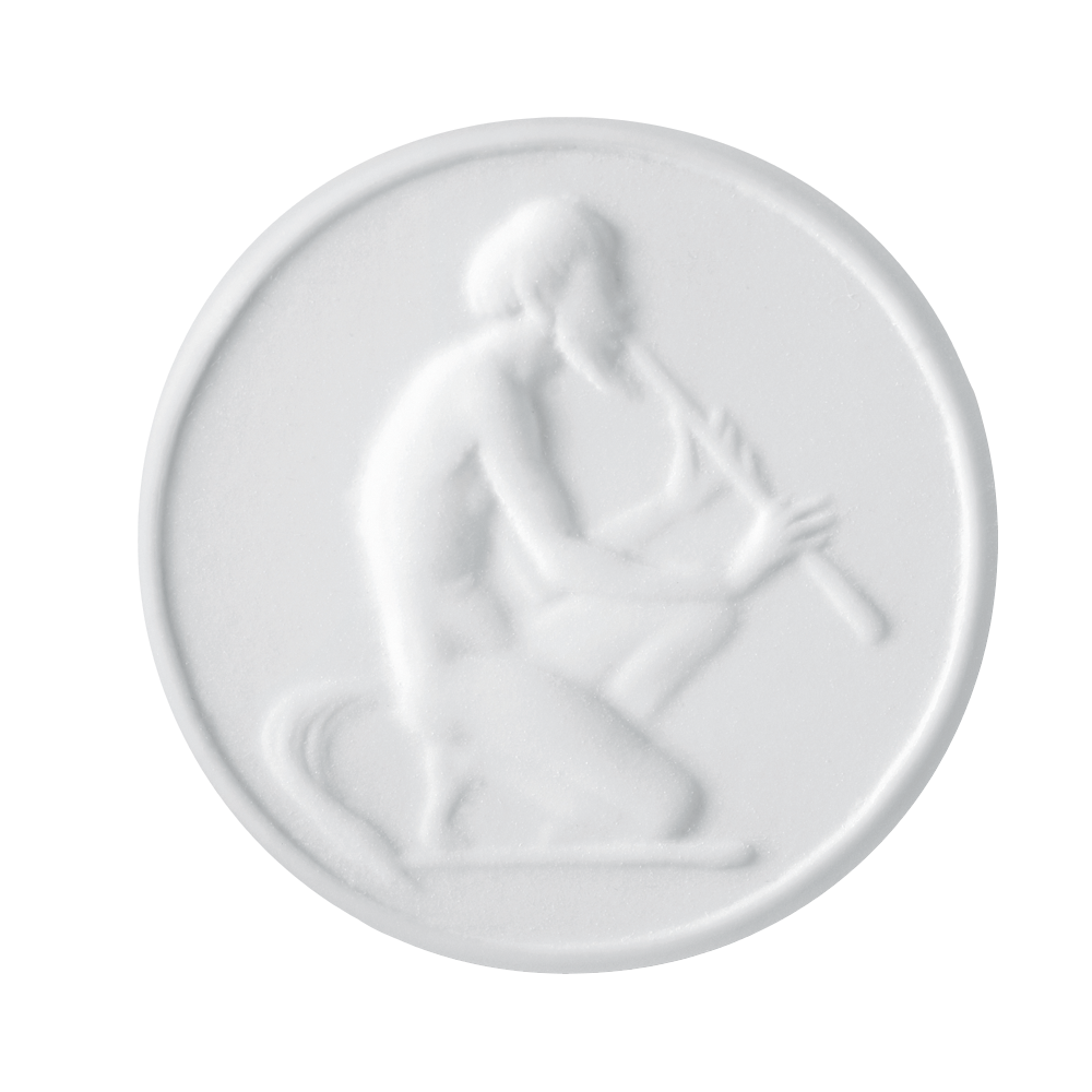 ARKADIA platter oval, small Marsyas