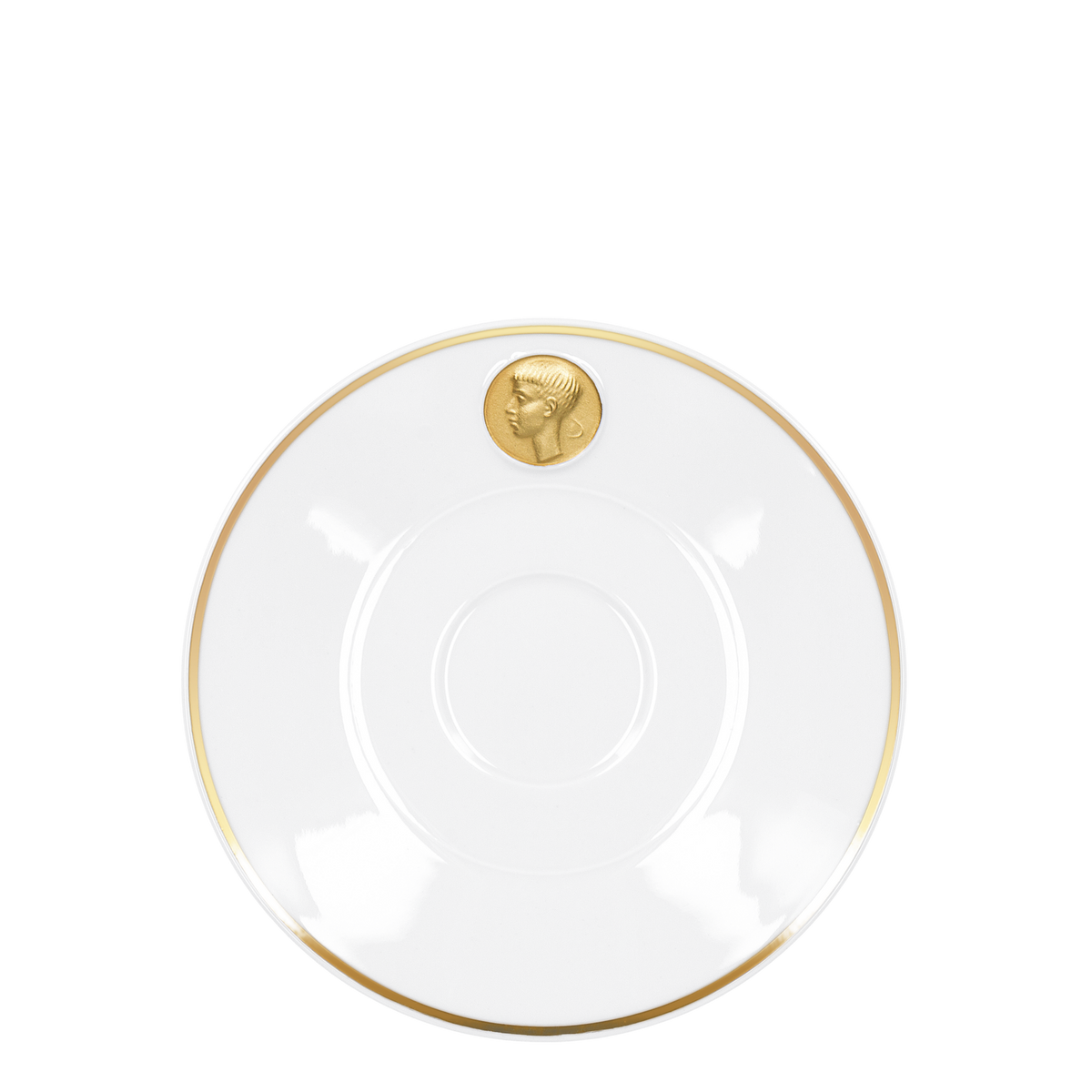 ARKADIA mocha saucer