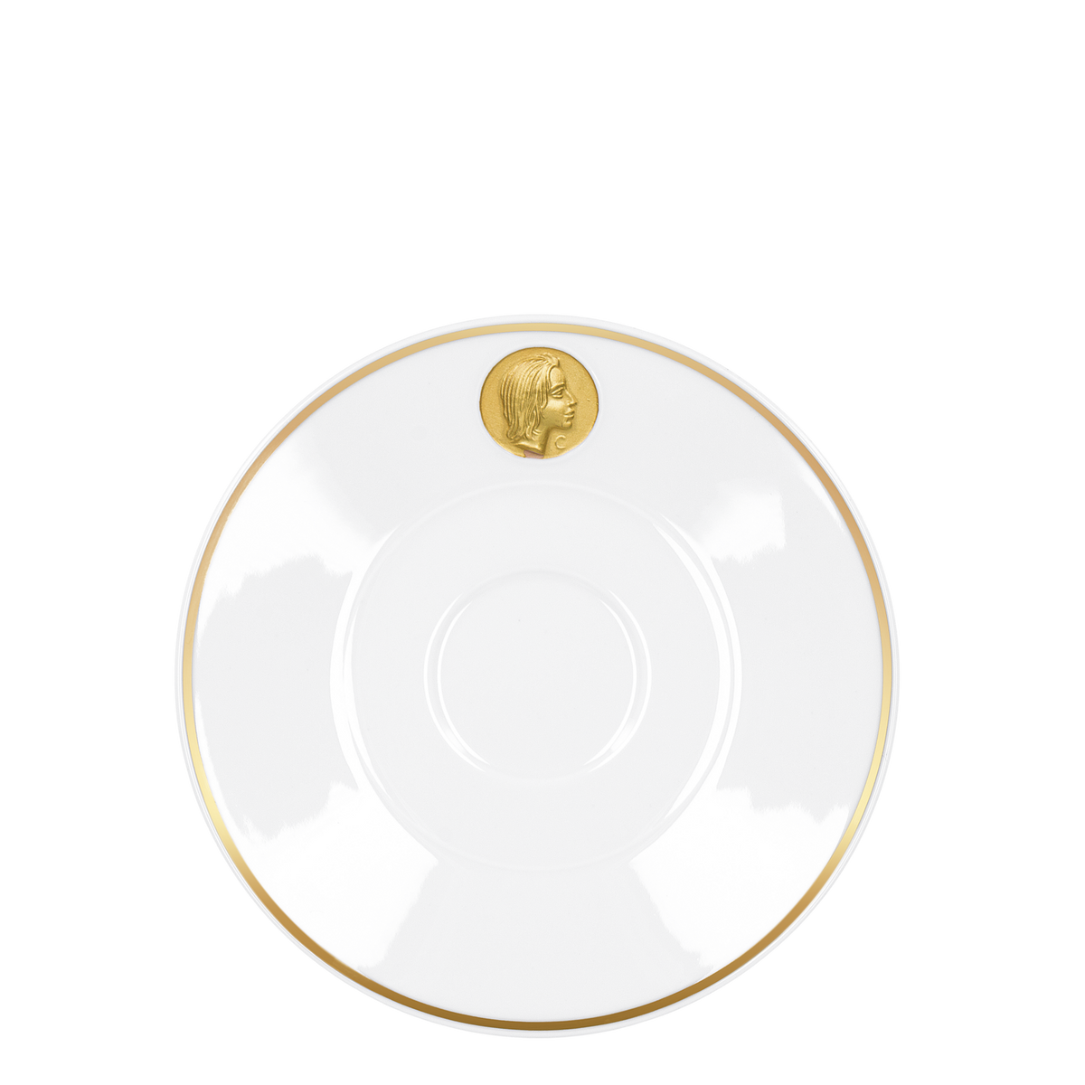 ARKADIA mocha saucer
