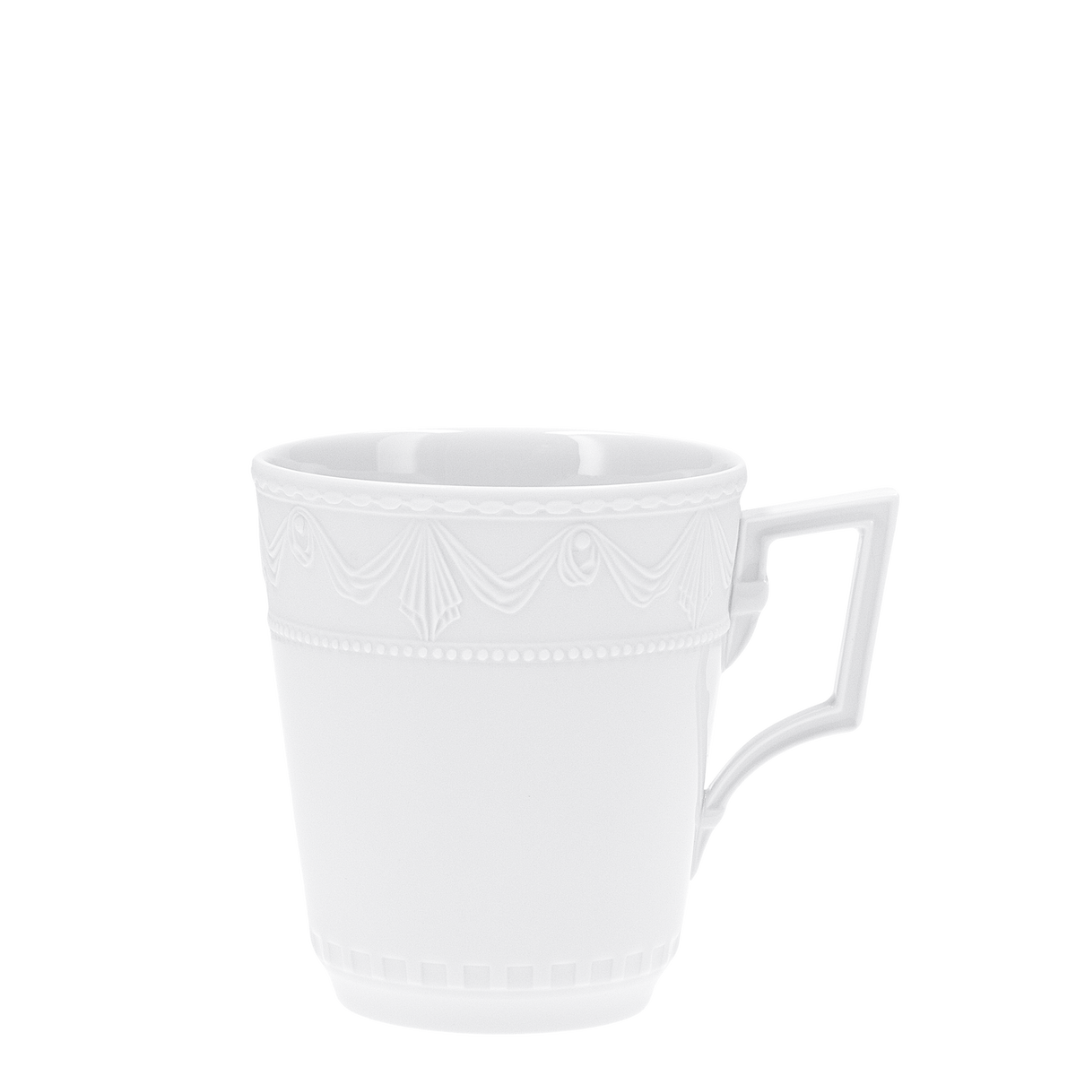 BLANC NOUVEAU Frühstücks Obertasse - II. Sortierung