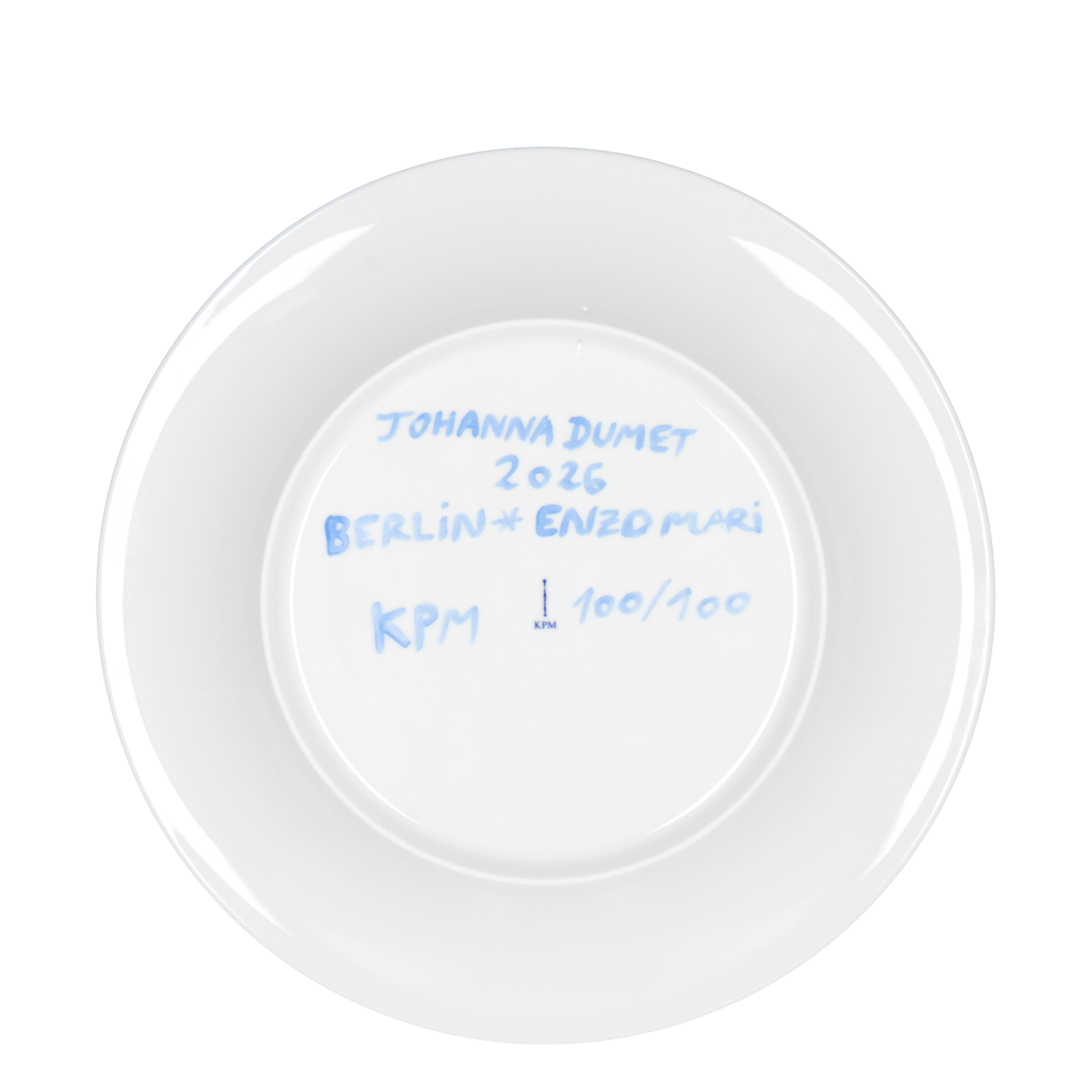 KPM+ Johanna Dumet BERLIN Assiettes plates- Ensemble