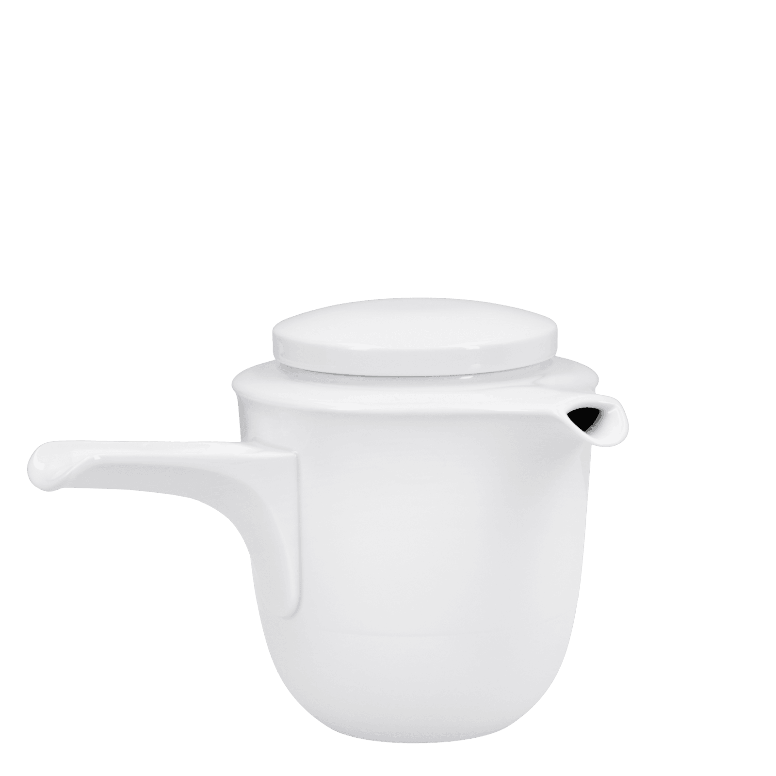 LAB tea pot for left-handers