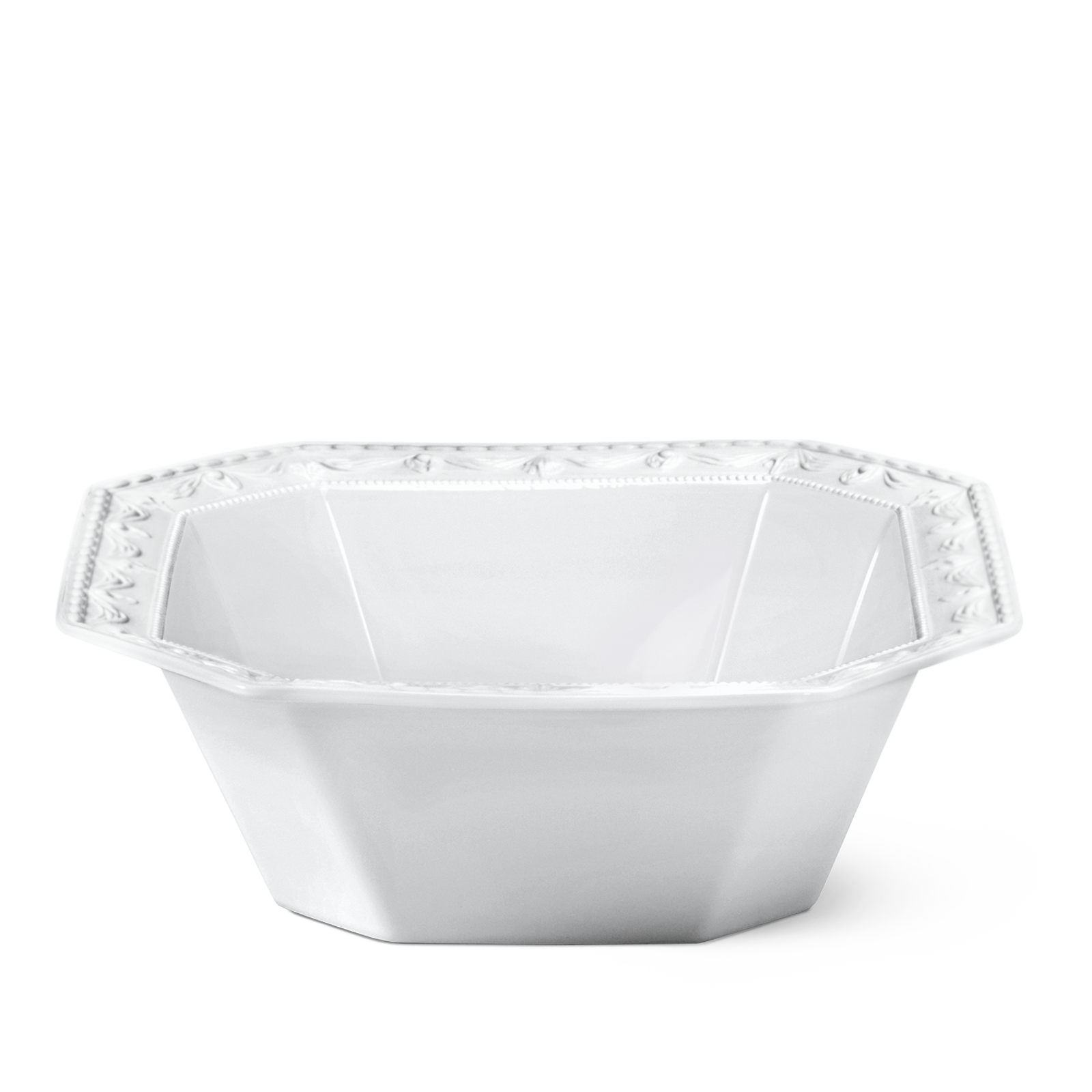 BLANC NOUVEAU square salad bowl, large