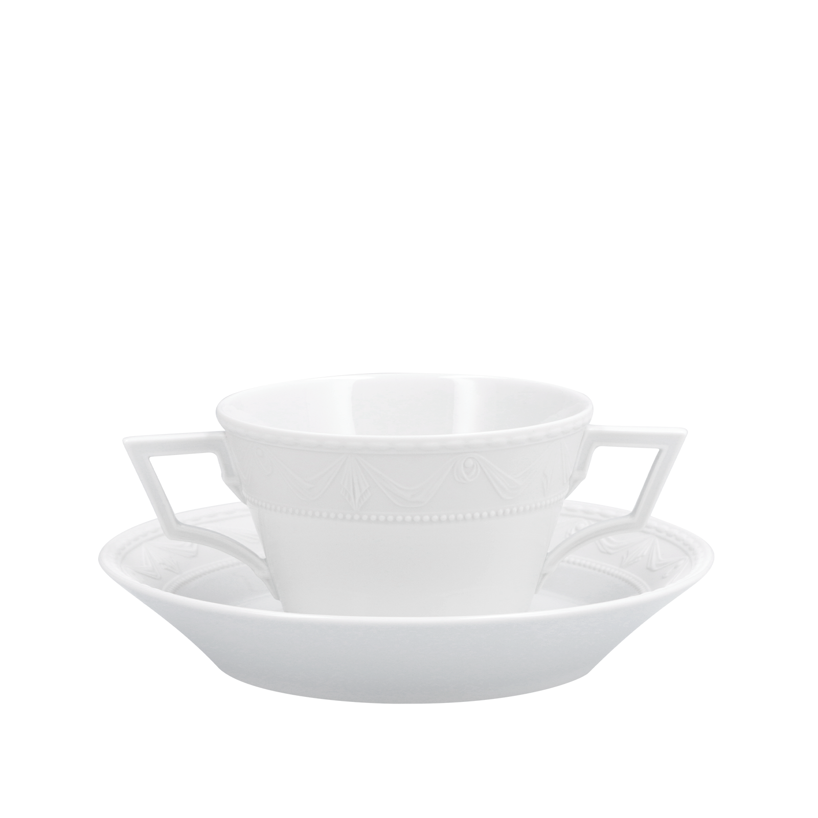 BLANC NOUVEAU Soup & Breakfast saucer