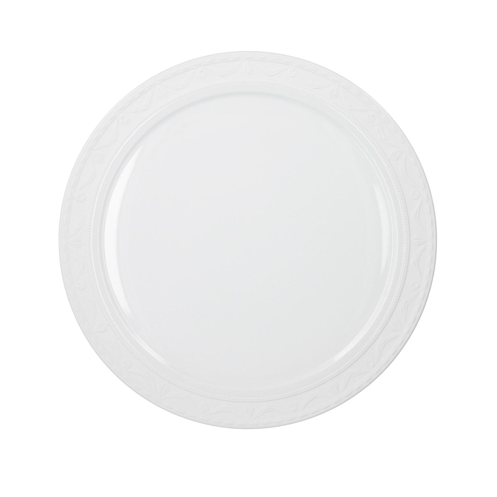 BLANC NOUVEAU cake plate, small
