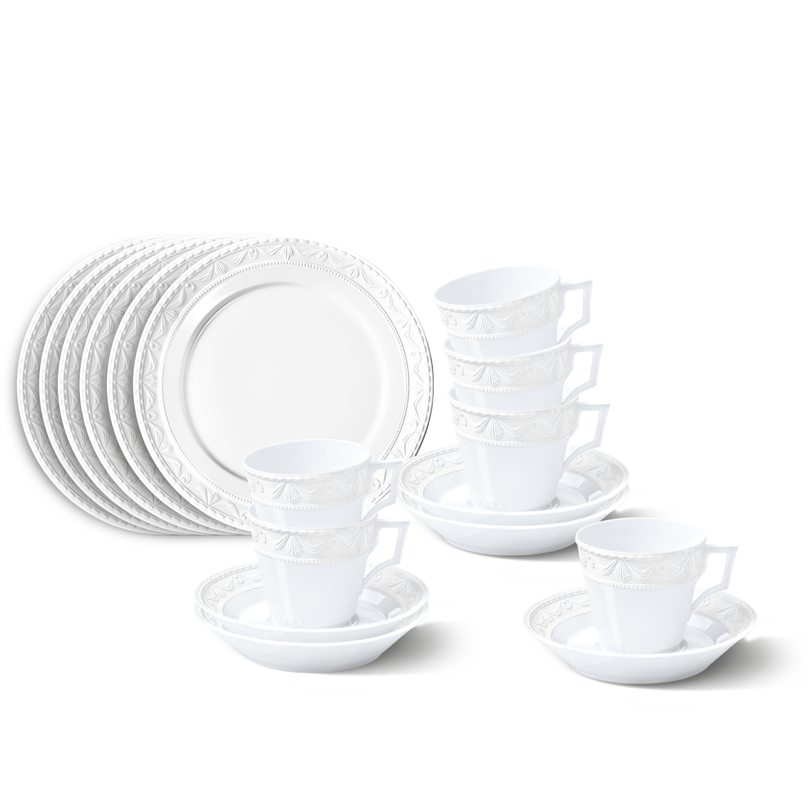 BLANC NOUVEAU breakfast set 18pcs..
