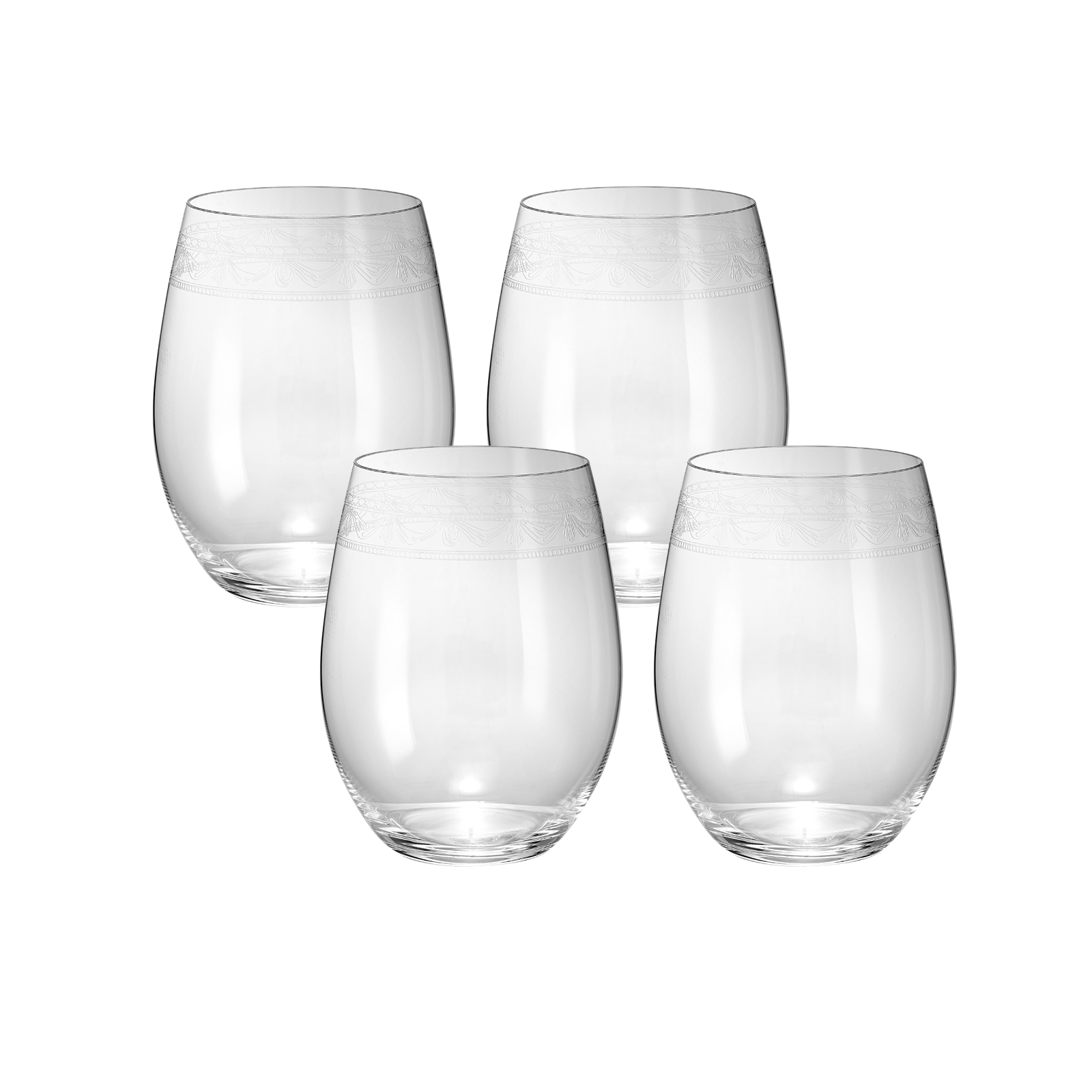 KURLAND KPM Water Glasses, Set of 4