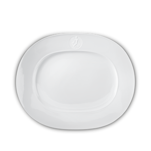 ARKADIA plate oval, large Apollo
