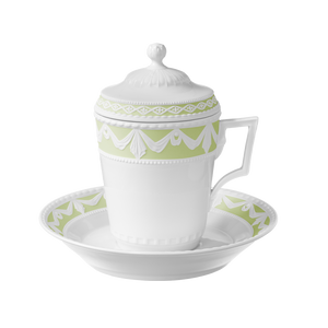 BLANC NOUVEAU Frühstückstasse 3tlg. komplett